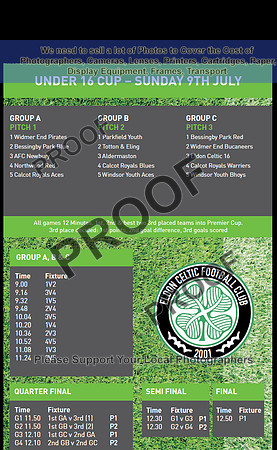 01 U16 Teams and Pitches
